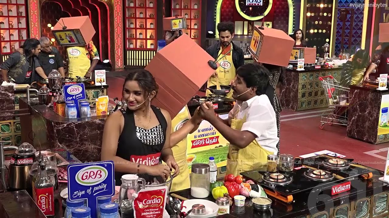 இது ஒரு பெரிய மனுஷன் செய்ற வேல இல்ல.. 🤣 cook with comali season 4