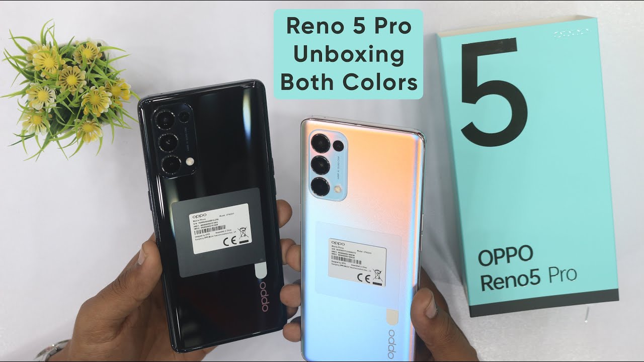 Oppo Reno 5 Pro Unboxing | Dimensity 1000+ | 12GB Ram / 256GB Rom | 3D Borderless Sense Screen