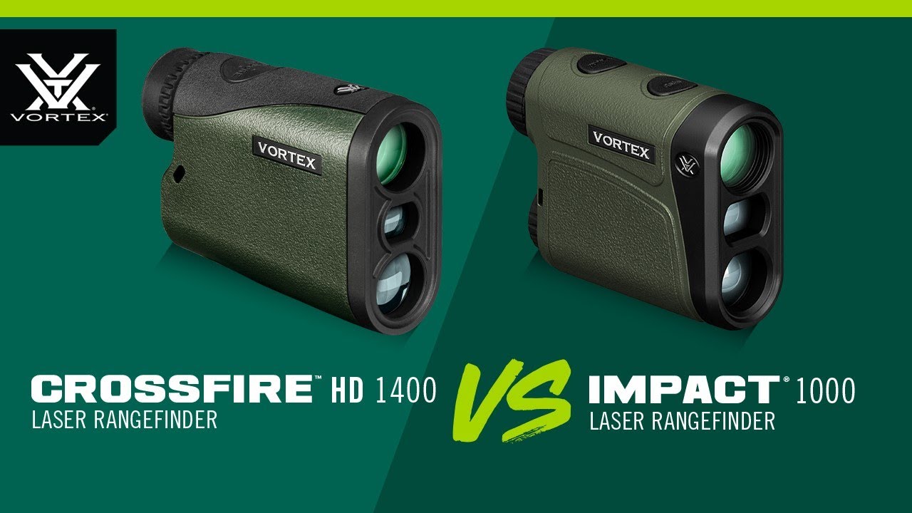 Crossfire™ HD 1400 Laser Rangefinder vs Impact® 1000 Laser Rangefinder