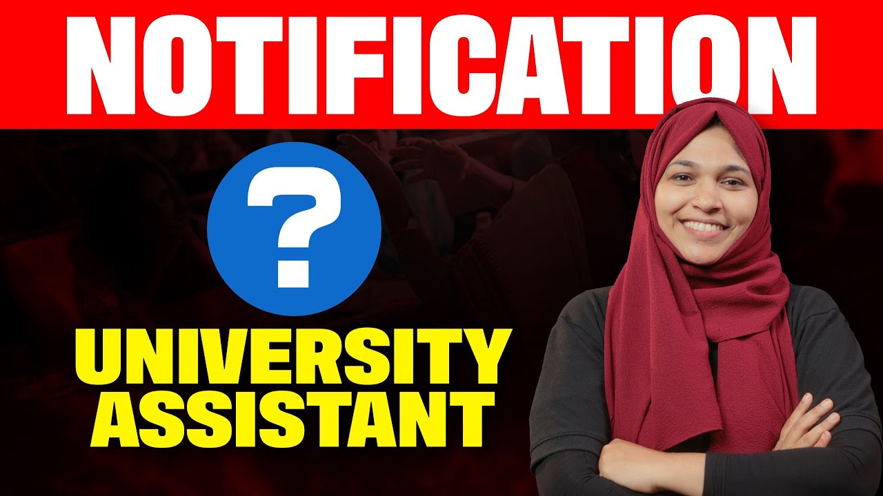 UNIVERSITY ASSISTANT - NOTIFICATION 2025 | Xylem PSC