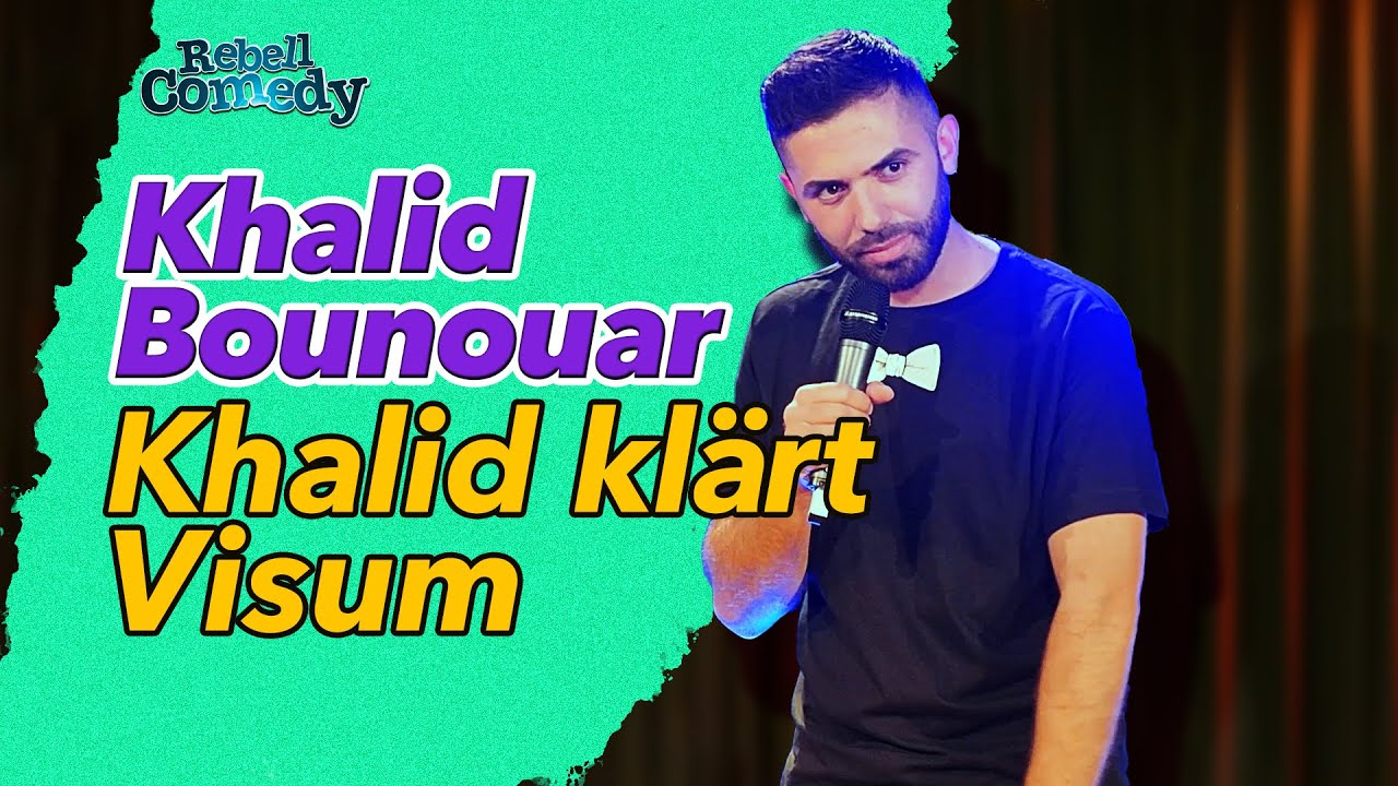Khalid macht beim Publikum ein Visum klar! | RebellComedy Stand-Up | Khalid Bounouar