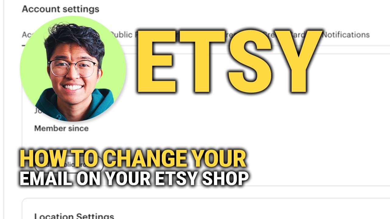 Как изменить адрес электронной почты в вашем магазине Etsy: краткое обновление!