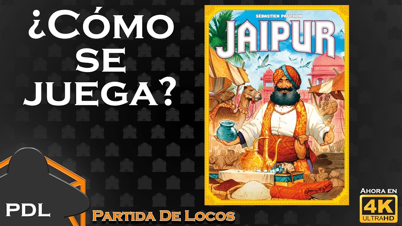 Jaipur ¿cómo se juega? en 4 minutos (4K) | Toptoys | Game Works | Tutorial | Partida de Locos