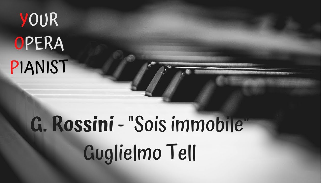 G. Rossini - Sois immobile (Resta immobile) // YOUR OPERA PIANIST - Accompaniment