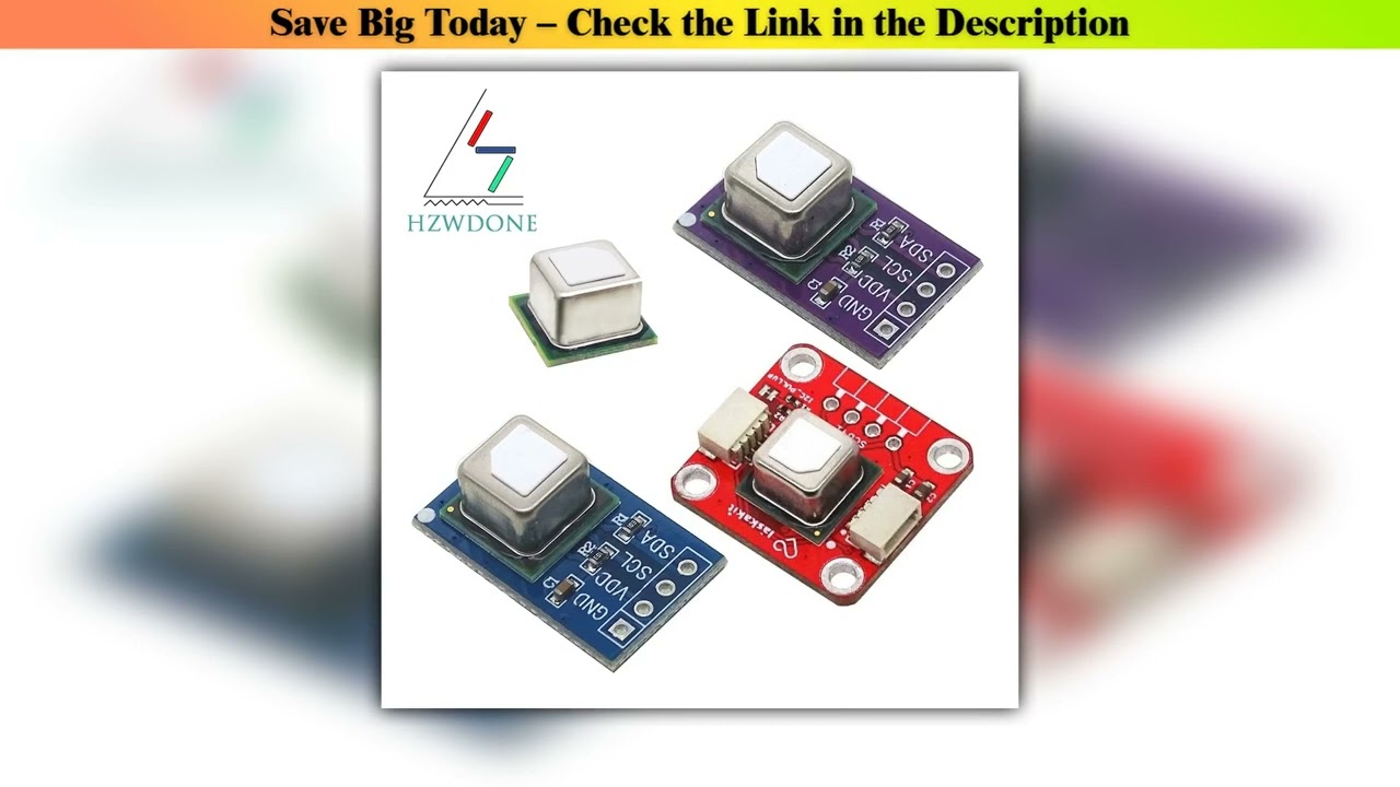 Best Seller SCD40 SCD41 Gas Sensor Module Detects CO2 Carbon Dioxide Temperature and Humidity In On