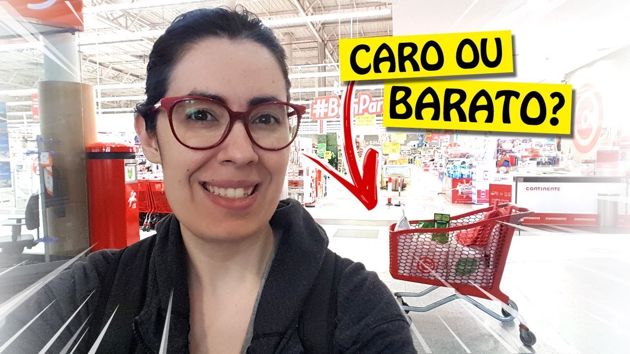 COMPRAS NO MERCADO EM PORTUGAL ✈️ Vlog Jr e Mi