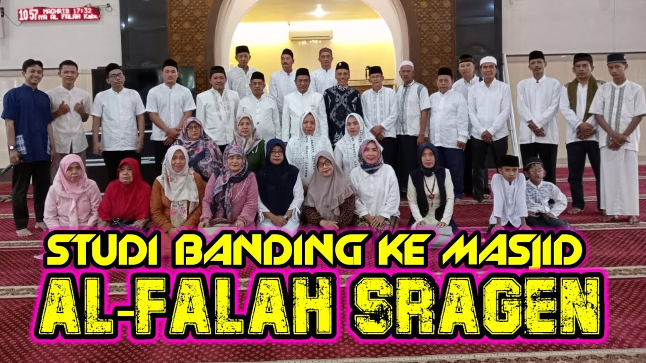 studi banding ke masjid al-falah sragen