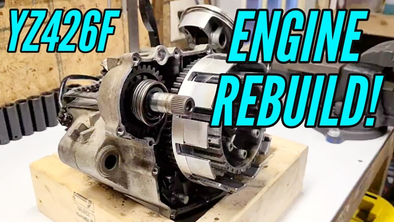 YZ426F ENGINE REBUILD-QUICK BOTTOM END REBUILD