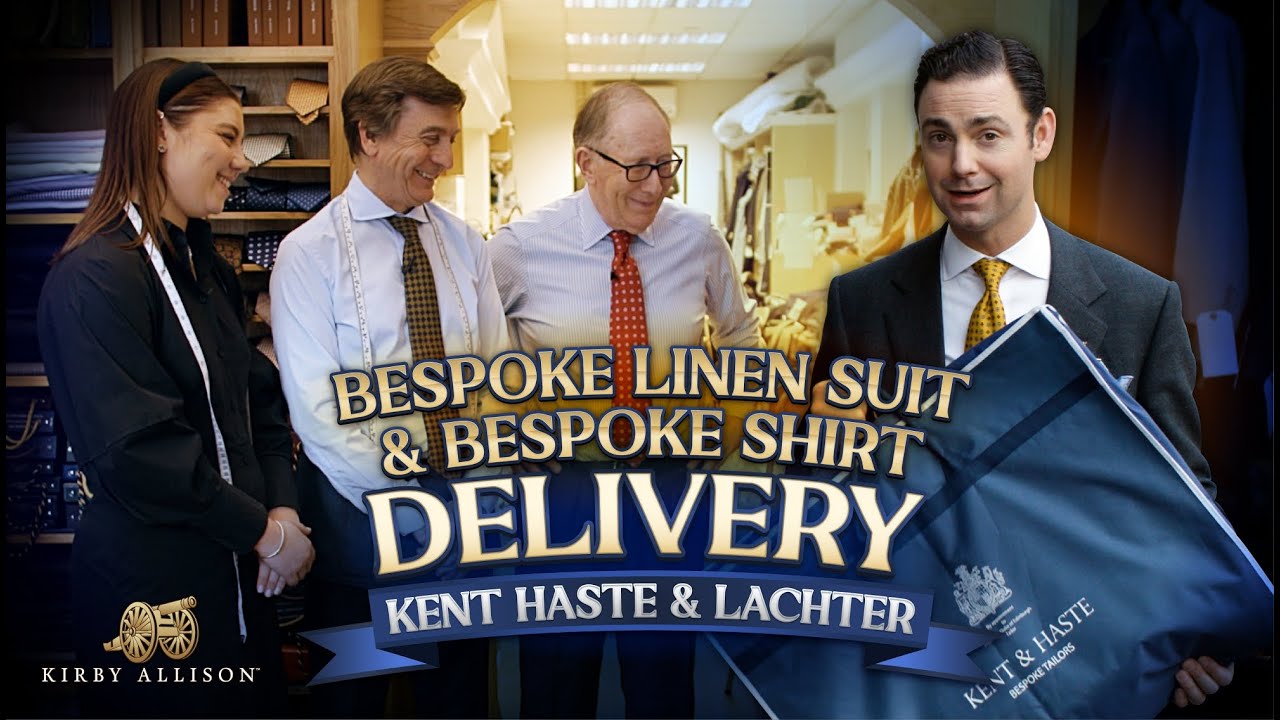 Delivered: Bespoke Linen Masterpiece from Kent Haste | Kirby Allison
