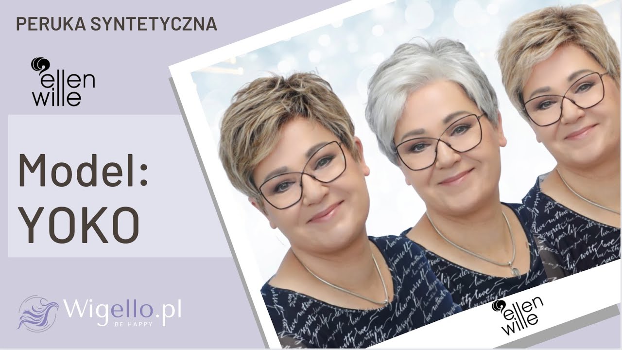 Krótka modna peruka Yoko Ellen Wille [sklep z perukami]