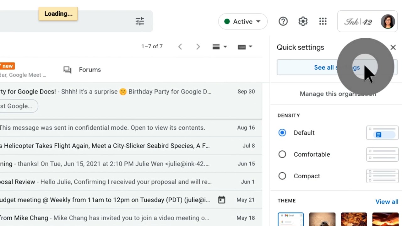 How to: Change undo send time period in Gmail
