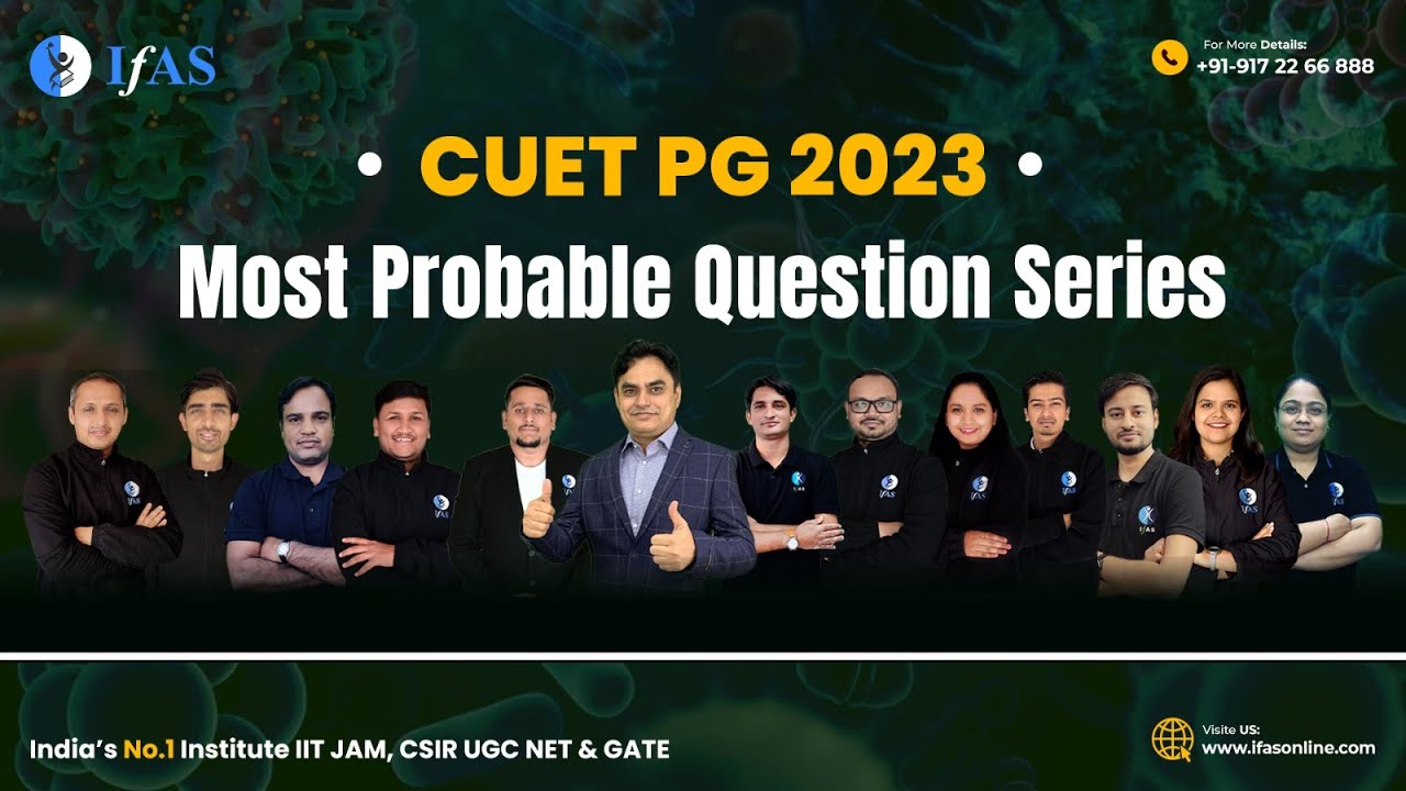 Most Probable Questions | Microbiology | CUET PG 2023