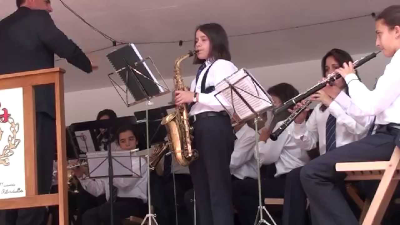 2014. Xulio. Agarrate Saxo por 'Maria Crespo'. Banda Música Santa Cruz de Ribadulla. Trobe (Vedra)