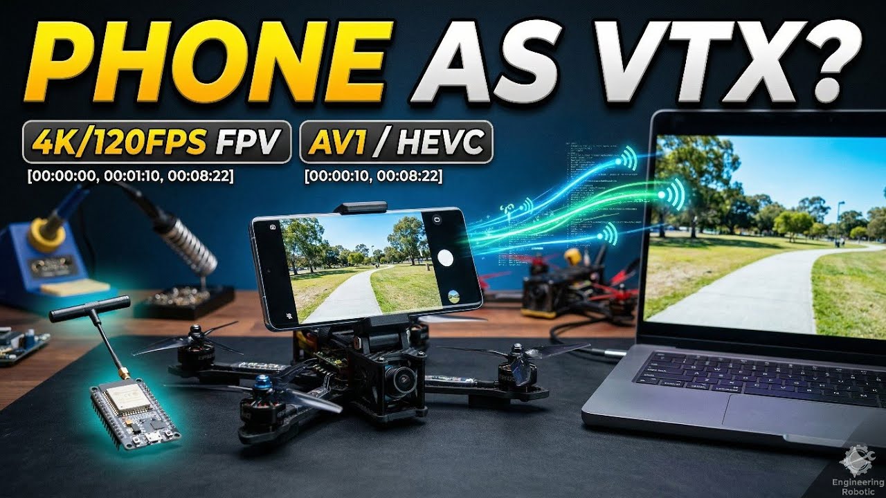 Телефон в качестве видеопередатчика? Для FPV-полетов?