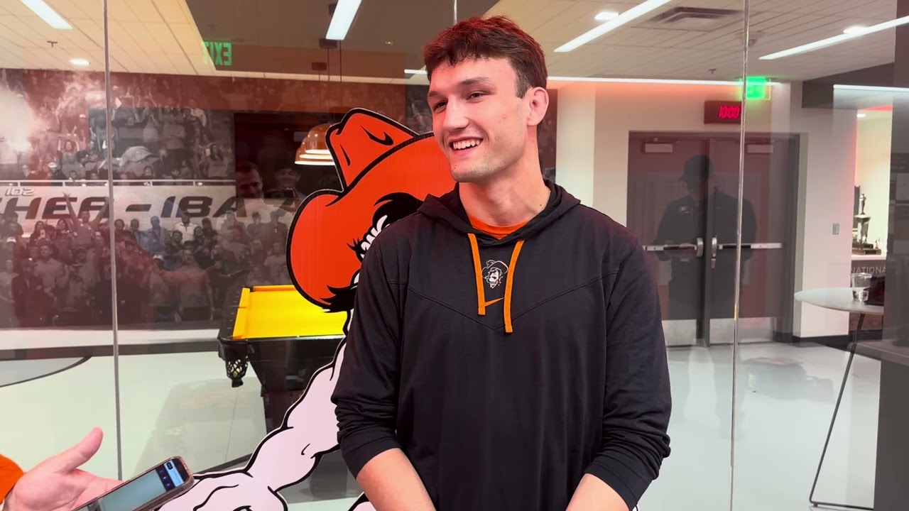 Trevor Dopps talks with the media — Feb. 13, 2026
