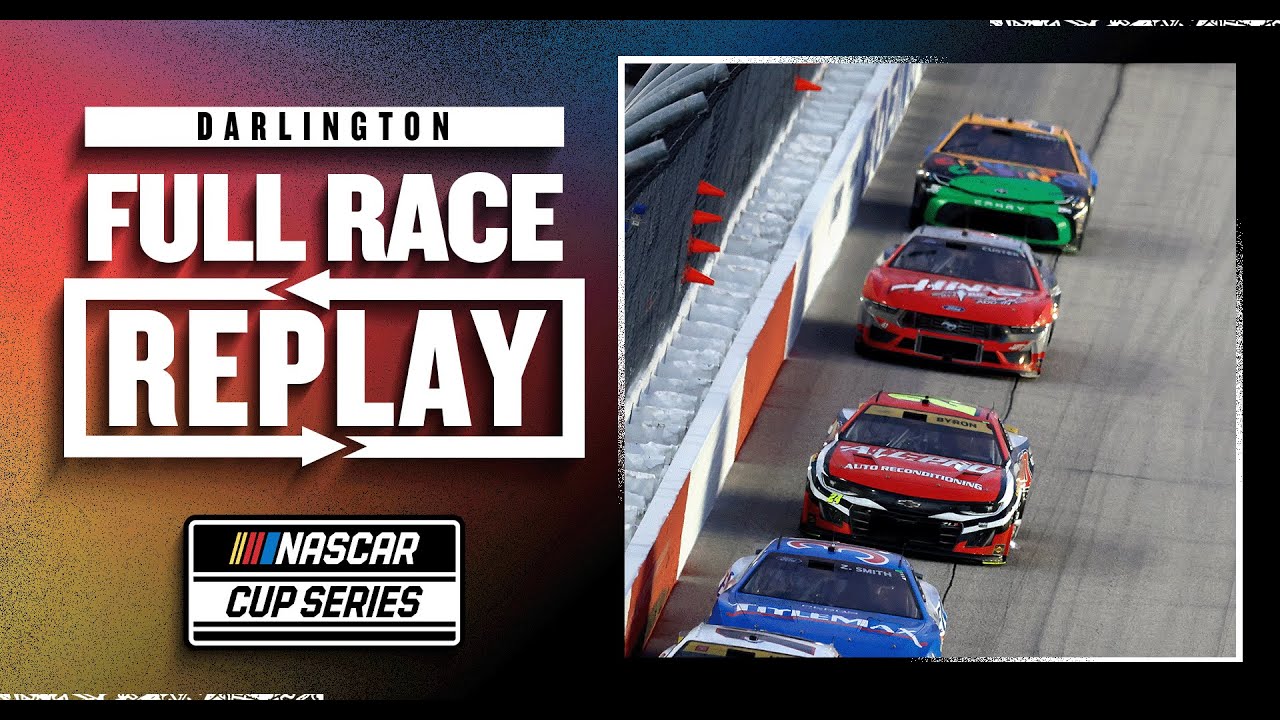 2025 NASCAR Cup Series Full Race: Cook Out Southern 500 from Darlington