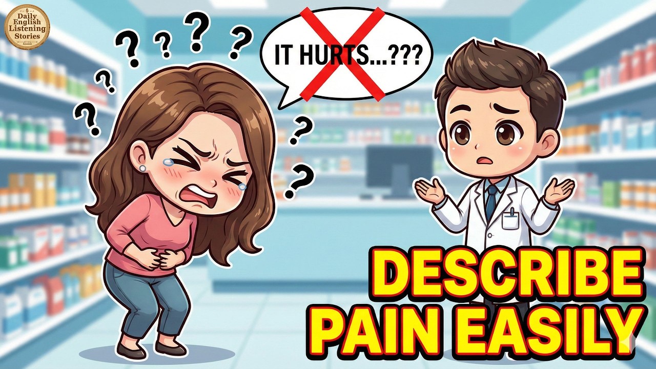 English at the Pharmacy | Easy English Podcast