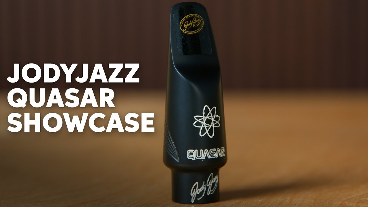 JodyJazz Quasar Alto Saxophone Mouthpiece Demo ft. Jody Espina