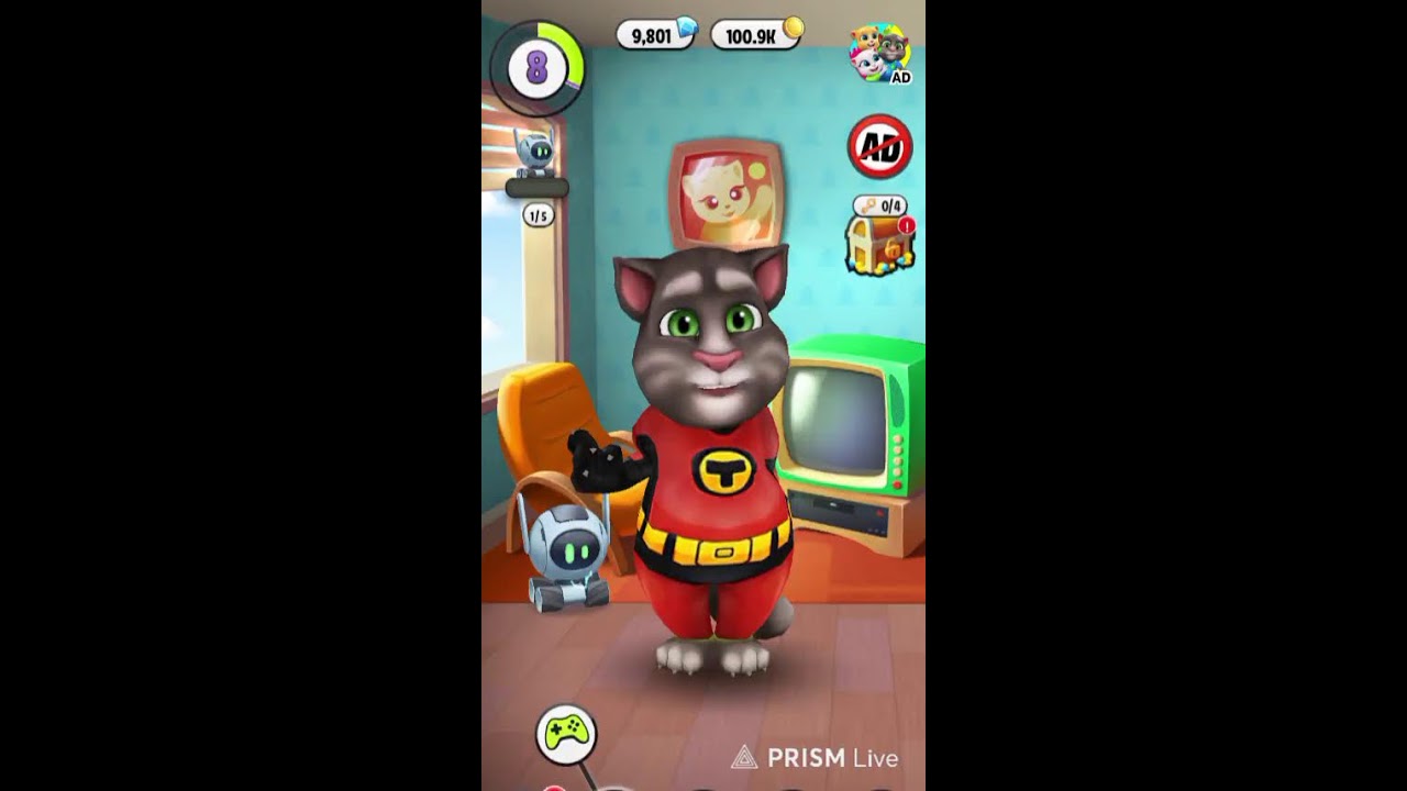talking Tom game live stream #shortslive #gaming #live