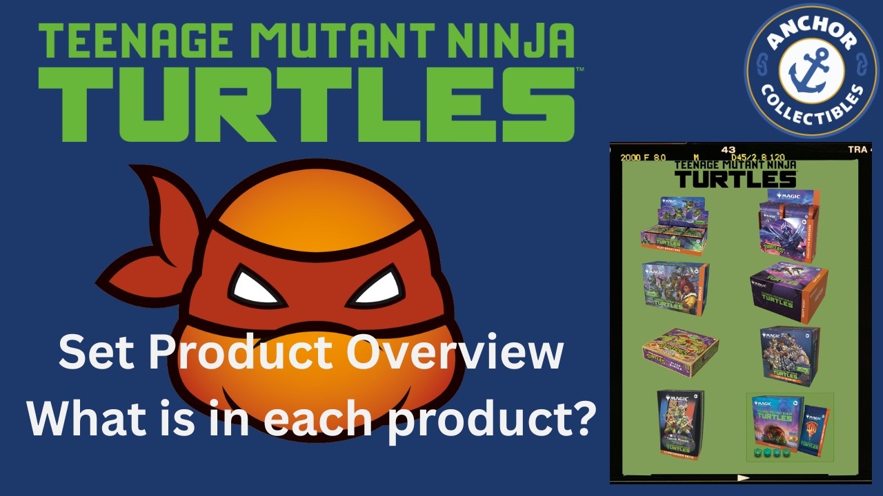 Teenage Magic Ninja Gathering! The Turtles Arrive in Universe...Beyond? What is in each product?