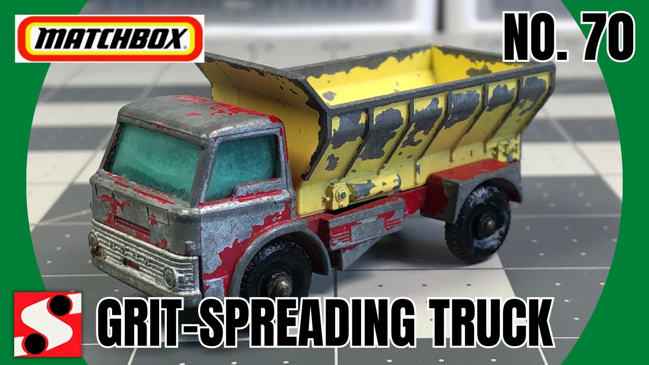 Matchbox Grit-Spreading Truck No. 70 Restomod #matchbox #diecastrestoration