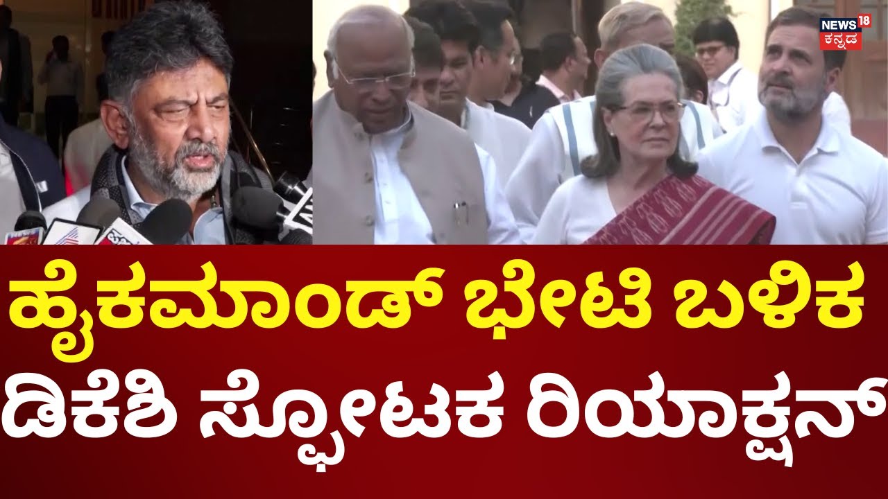 DK Shivakumar Reacts On Karnataka CM Change | ಹೈಕಮಾಂಡ್ ಭೇಟಿ ಬಳಿಕ ಡಿಕೆ ಶಿವಕುಮಾರ್ ಸ್ಫೋಟಕ ಹೇಳಿಕೆ