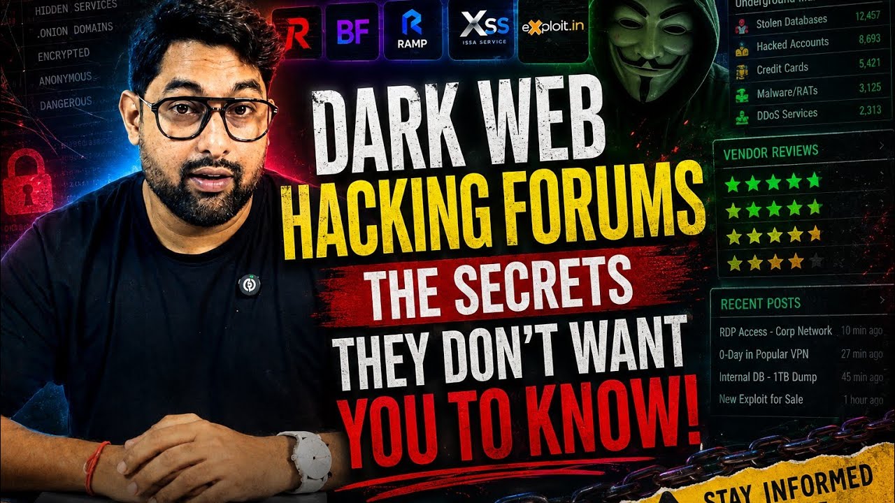 Your Data Is Being Sold Here | Dark Web Hacker Forums Explained
