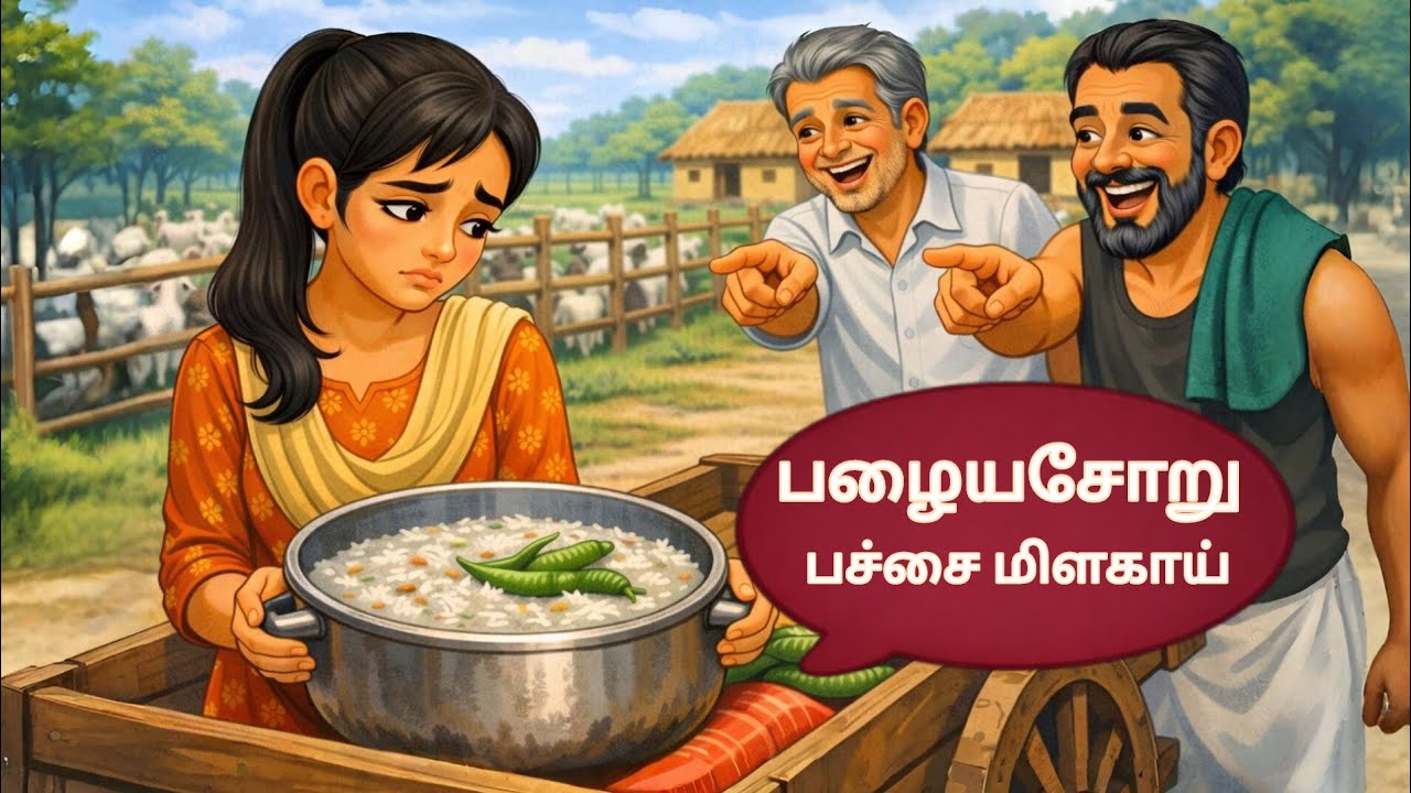 பழைய சோறு – பச்சைமிளகாய் 🍚🌶️ | ஒரு ஏழை பெண்ணின் வெற்றி கதை