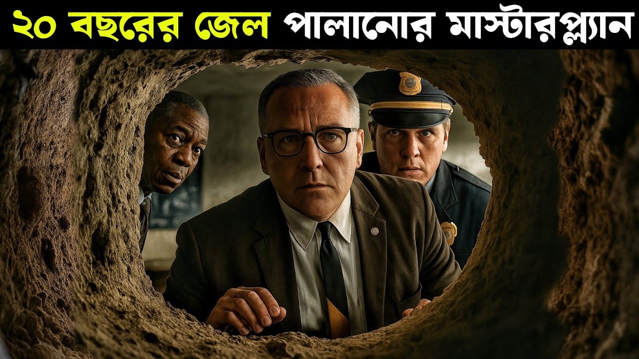২০ বছরের জেল পালানোর মাস্টারপ্ল্যান | The Shawshank Redemption (1994) | Movie Explained in Bangla 