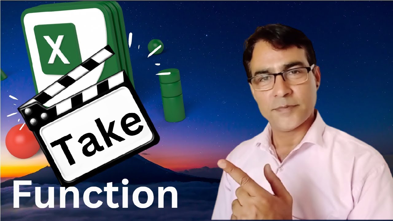 How to use Take function in excel | Excel Take function | Microsoft excel