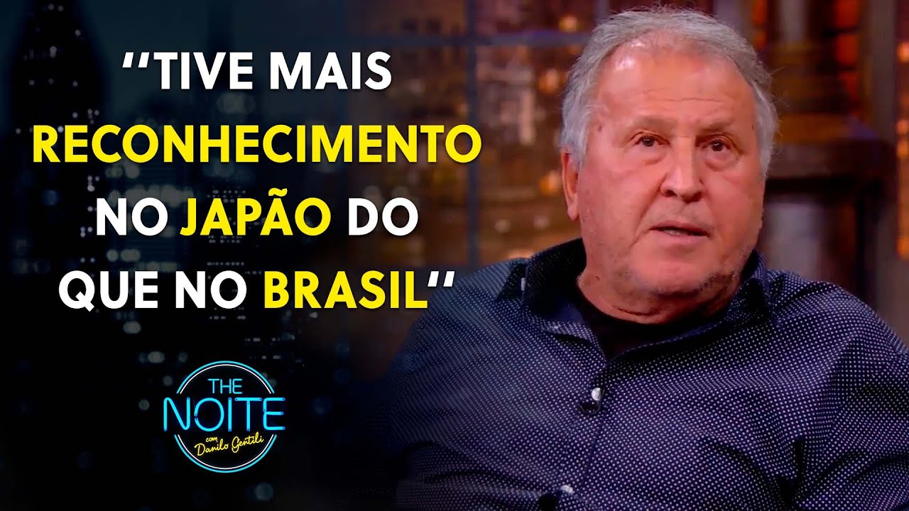 O ex-jogador Zico conta detalhes da sua relação com o Japão | The Noite (09/08/22)