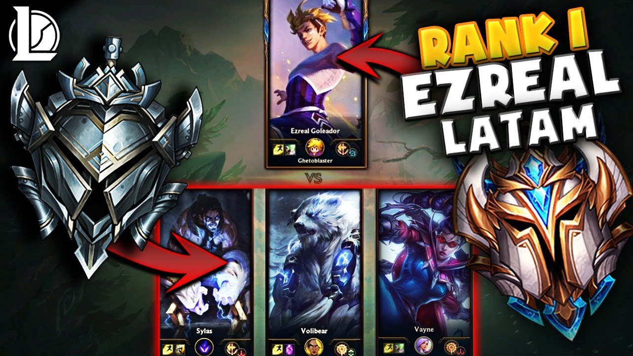 🌟 ¡MEJOR EZREAL DE LATAM VS 3 PLATAS! RETO *CASI IMPOSIBLE*