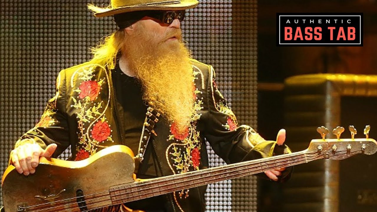 ZZ Top - La Grange 🎸 Authentic Bass Cover + TAB