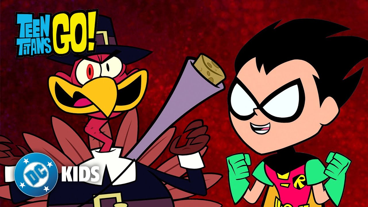 It's TURKEY TIME 😱 🍗  | Teen Titans Go! | #KidsCartoons @DC Kids