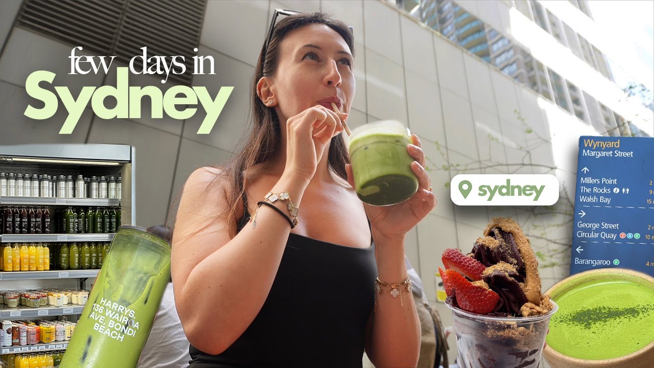 la vie à Sydney : l'opéra house, bondi beach, coastal walk, matcha, manly etc. 🍵🇦🇺