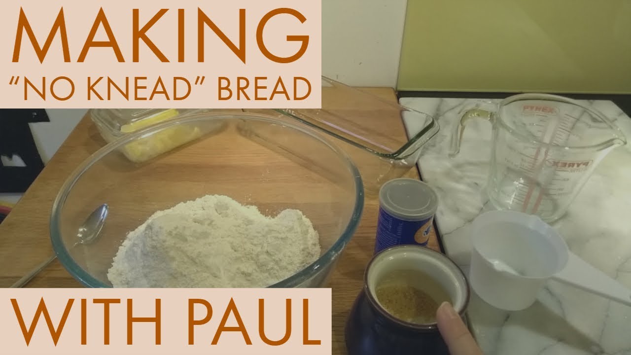 NO KNEAD easy bread.