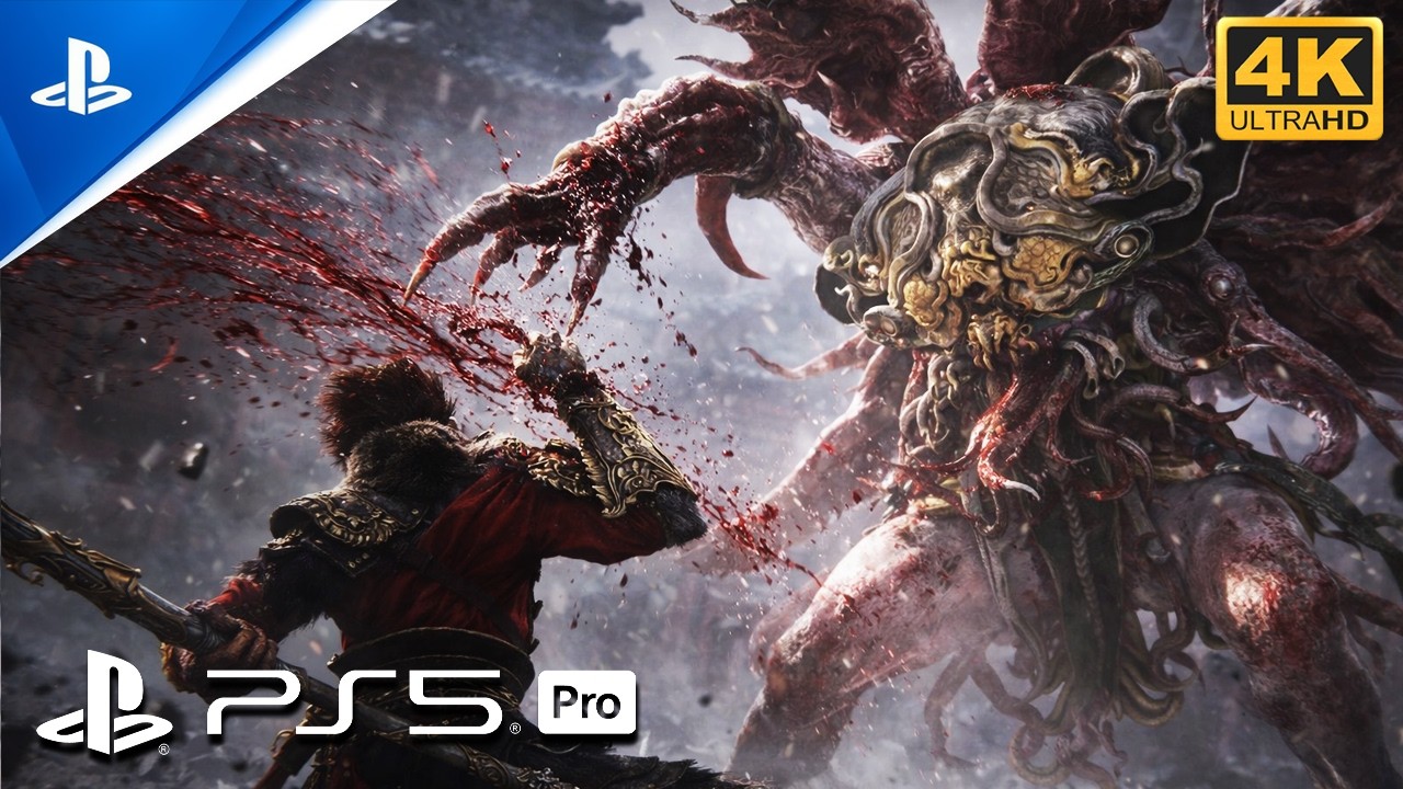 This Blood Giant Turns the Floor Against You – Black Myth: Wukong (PS5 Pro 4K 60FPS)