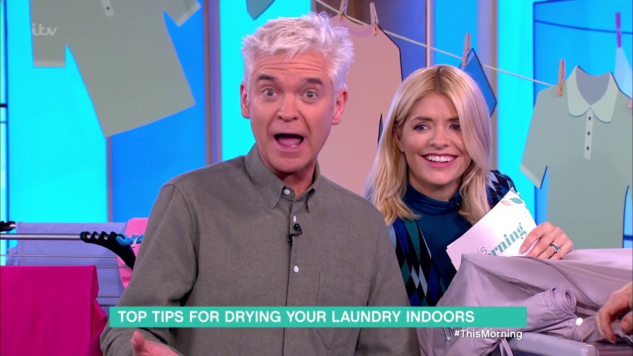 Top Tips For Drying Your Laundry Indoors - Heated Drying Racks | This Morning