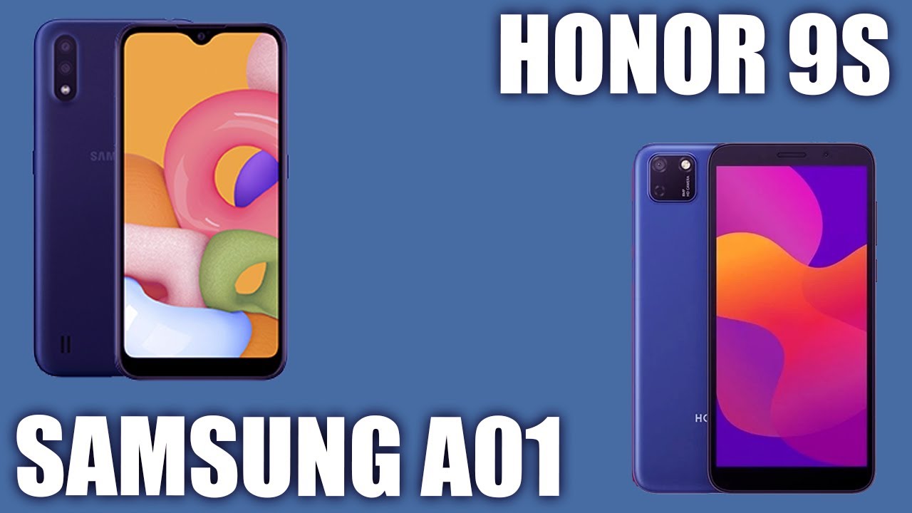 Honor 9S vs Samsung Galaxy A01. Сравнение! Выбирать Вам!