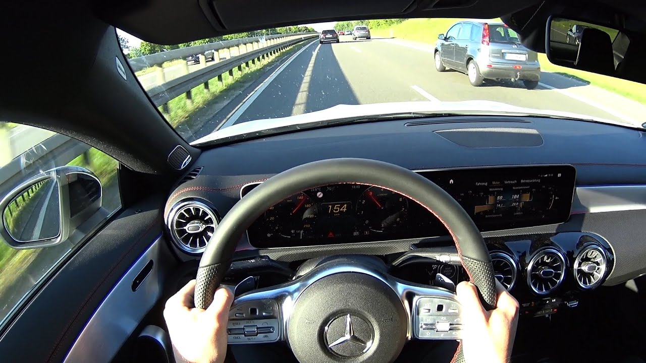 2020 Mercedes-Benz CLA 250 - short fast test drive | POV