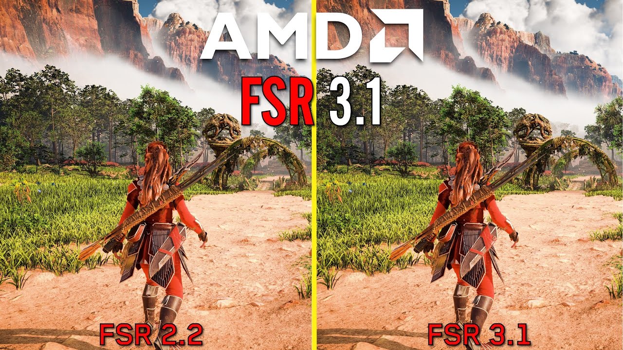 FSR 3.1 | Сравнение качества изображения и производительности | FSR 3.1 против FSR 2.2 | С DLSS 3...