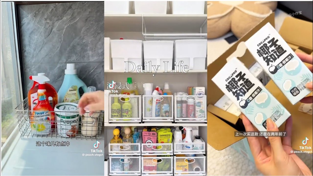 Asian Home Unboxing and Restocking Organizing Skincare | Satisfying ASMR Unbox With Me