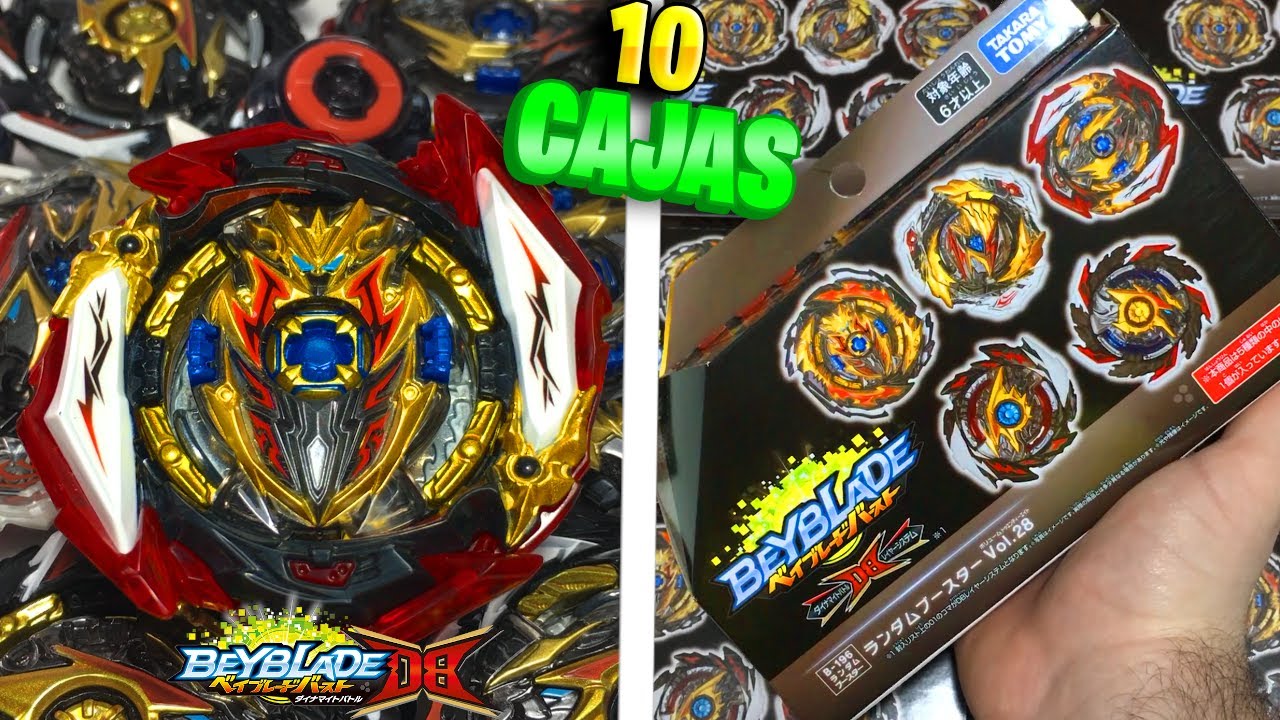 He VUELTO a COMPRAR 10 BEYBLADE😎 de RANDOM BOOSTER para COMPLETAR a 1 Beyblade Burst MUY CARO!