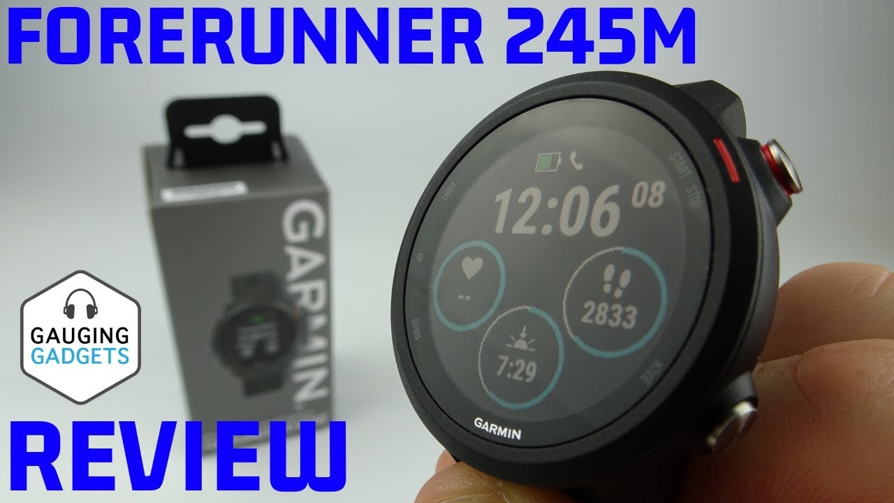 Garmin Forerunner 245 Music Review and Unboxing - One Day First Impressions