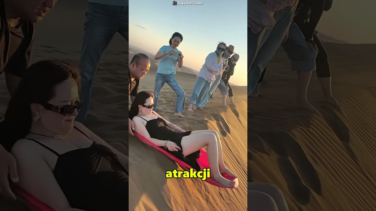 Nie pr&oacute;buj tej zjeżdżalni w Dubaju! 😱