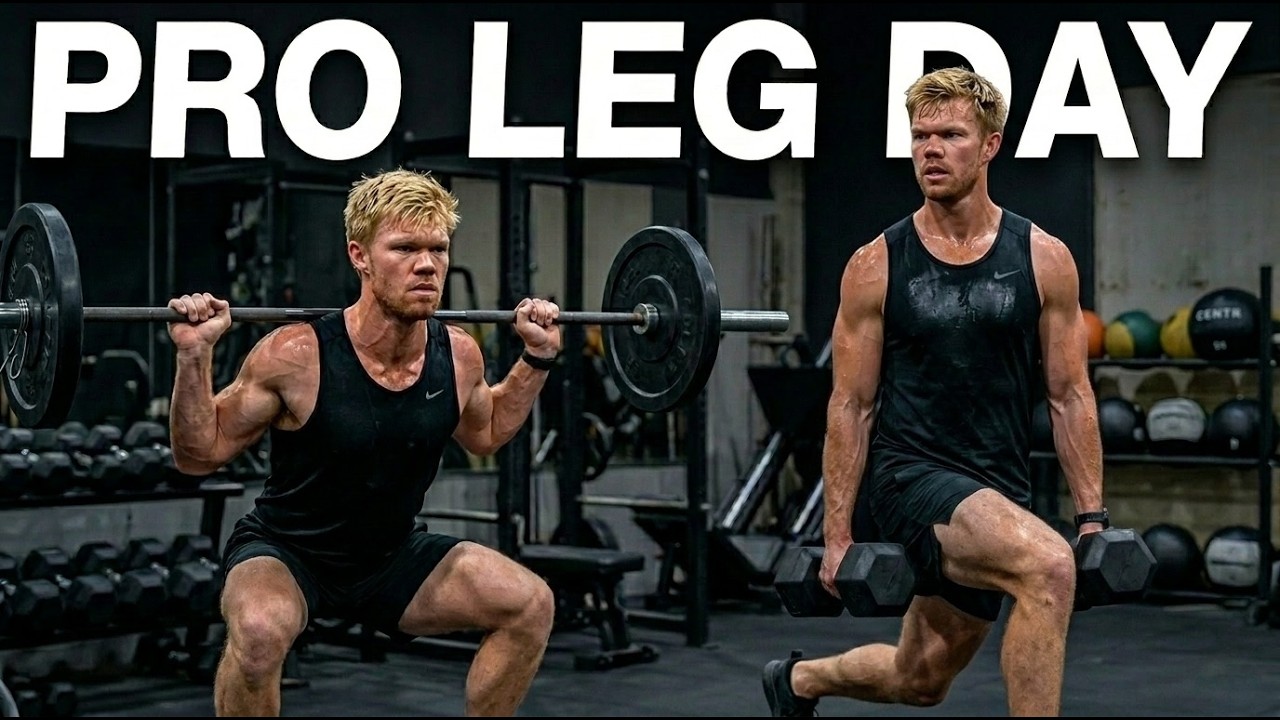 I Trained Like a HYROX Pro and BROKE THE MACHINE... * HYROX Pro Leg Day: 40kg Lunges & Total Failure