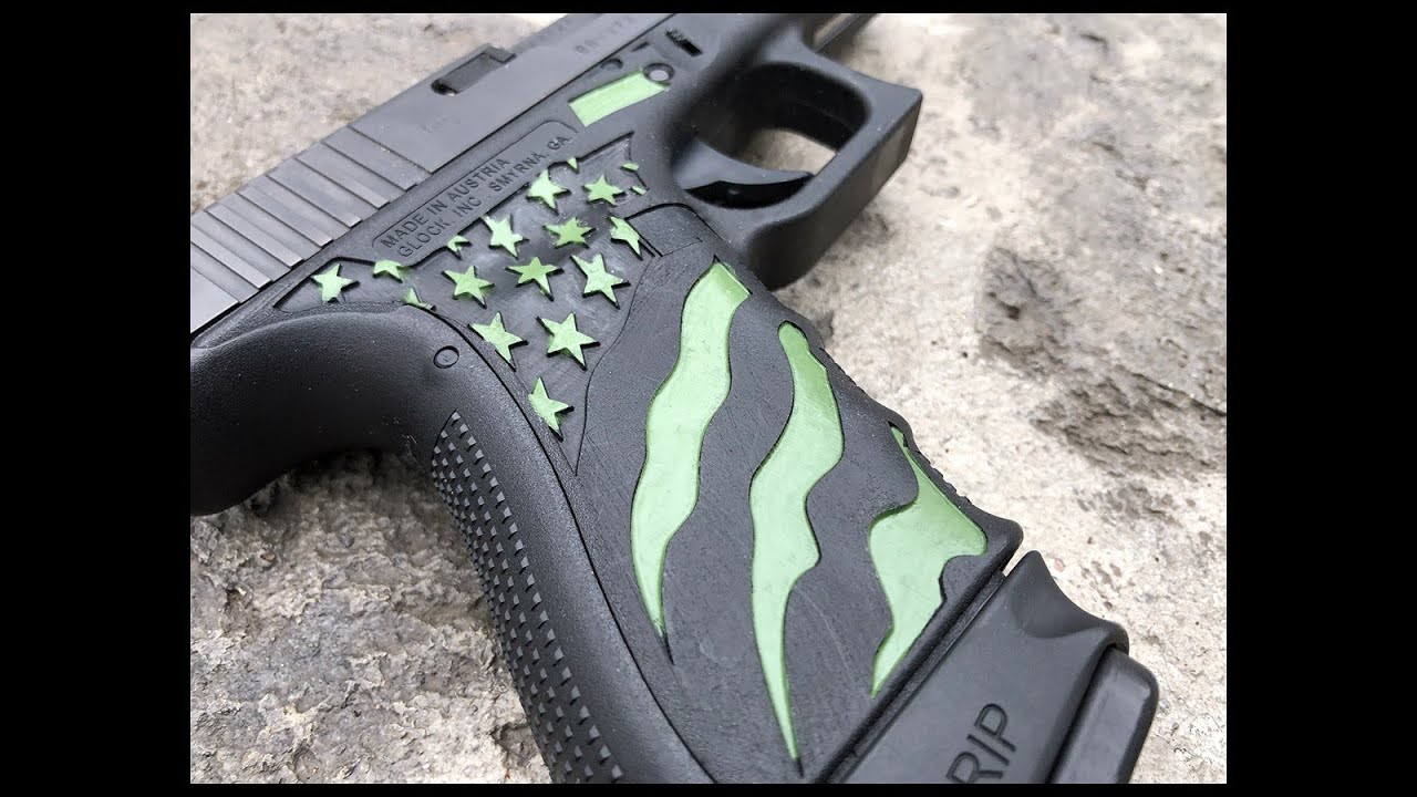 Handgun Laser Stippling