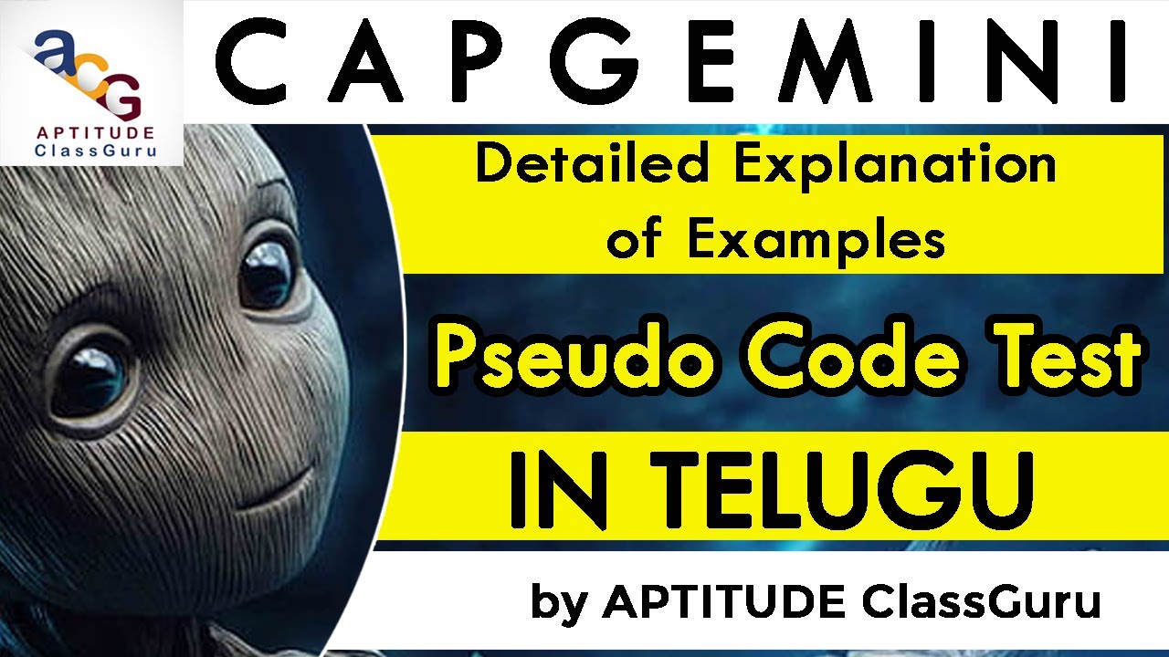 #2 How to Crack Capgemini Pseudo Code Test | Pseudo Code Questions Explanation Part 02 | in Telugu