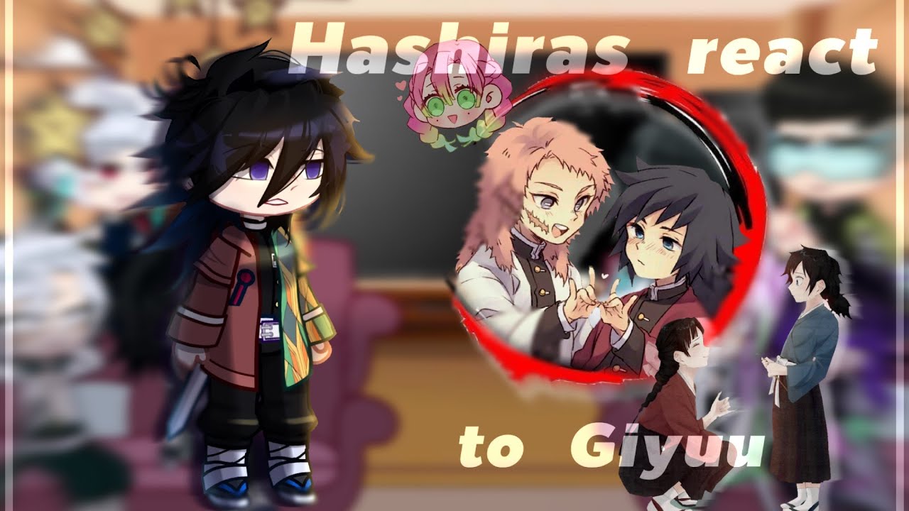 Hashiras react to Tomioka Giyuu || Angst [kny]☁️
