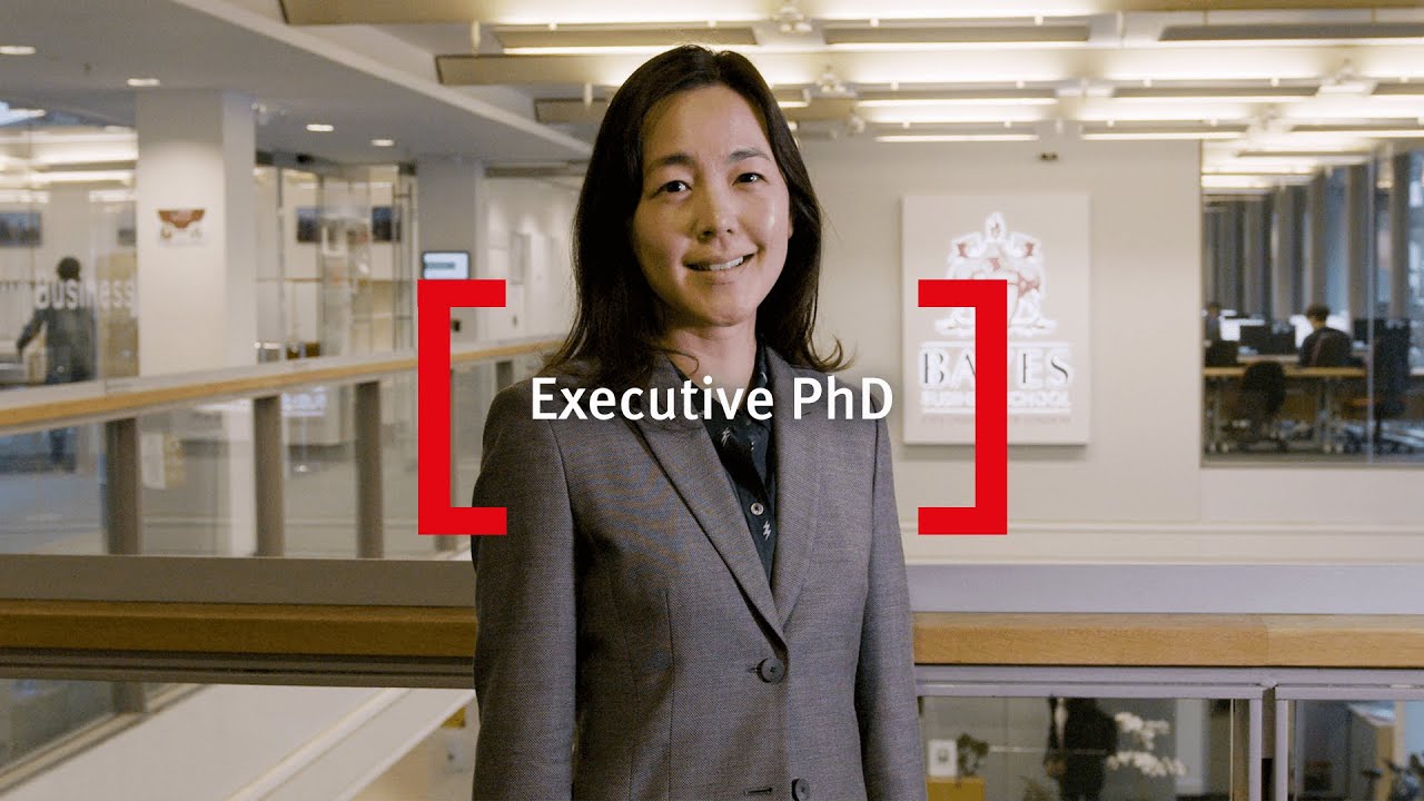 Study a part-time Executive PhD at Bayes Business School